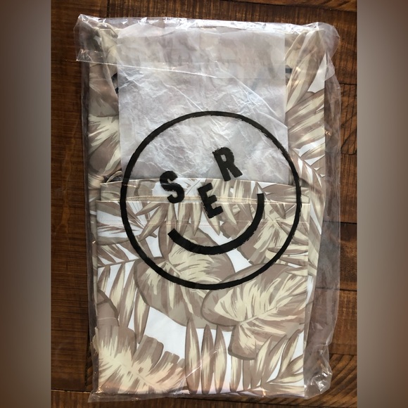 NWT Ser.o.ya Fawn Mini Dress in Brown Palm - Size L - Picture 6 of 8